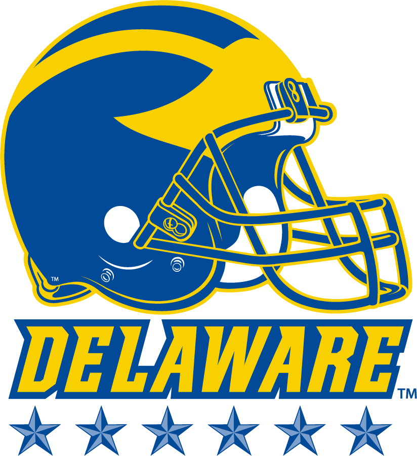 Delaware Blue Hens 2016-2018 Helmet Logo iron on transfers for T-shirts
